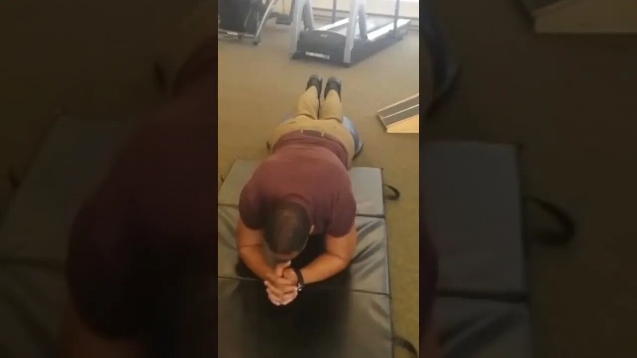 Prone Bridging with BOSU