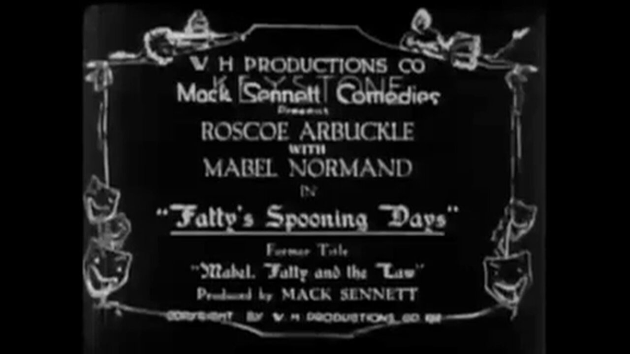 Fatty's Spooning Days (1915 Film) -- Directed By Roscoe "Fatty" Arbuckle -- Full Movie