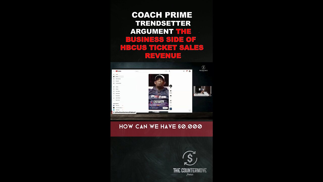 TRENDSETTER ARGUMENT: The Business Side of HBCU’s - Ticket Sales Revenue …🤔