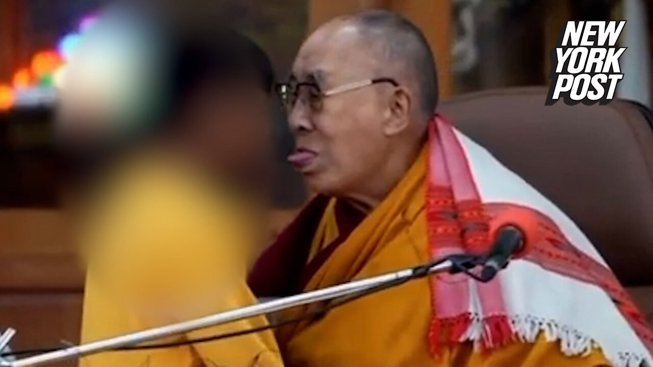 Dalai Lama speaks out after bizarre video showed him asking to kiss boy's tongue