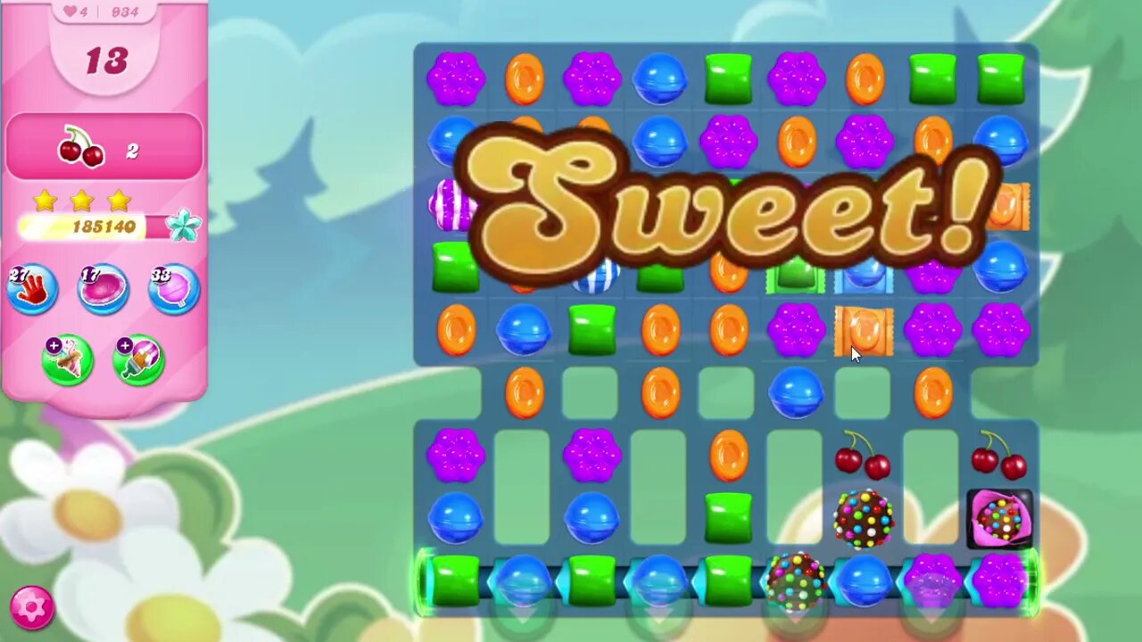 Candy Crush Saga Level 934