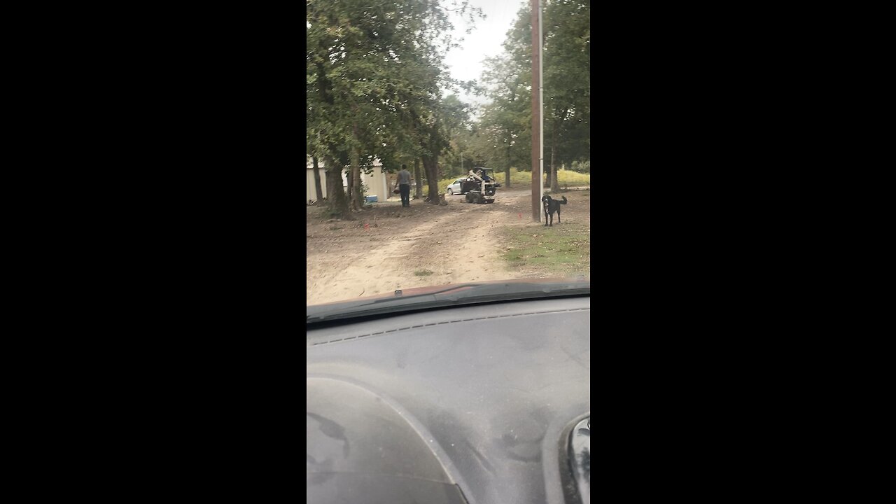 Wife on skid steer