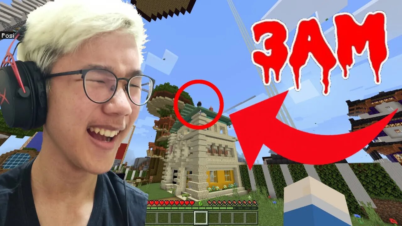 I Caught BLACK DEVIL in Minecraft at 3AM