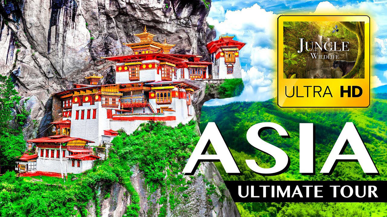 ASIA The Ultimate TOUR in ULTRA HD - 33 COUNTRIES in ONE VIDEO