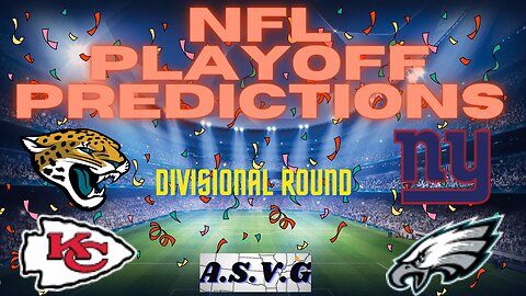 NFL PLAYOFF PREDICTIONS - DIVISIONAL ROUND (SATURDAY)