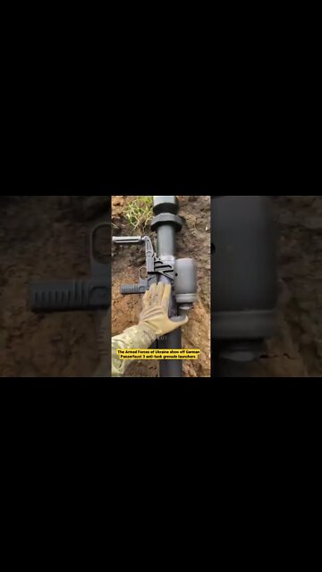 Appreciation for German Panzerfaust 3 anti-tank grenade launchers #shorts #war #army #ukraine