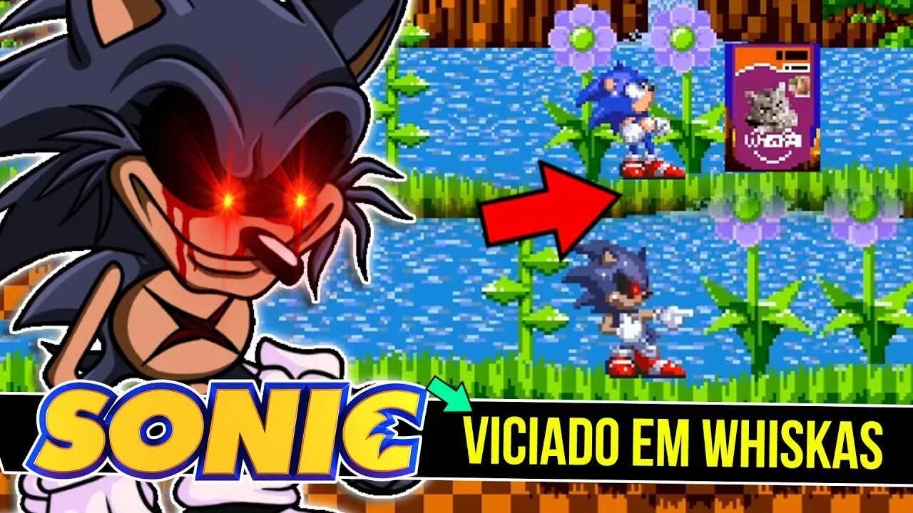 Jogo do Sonic.exe Zuado ?! | Whiskas.exe #shorts