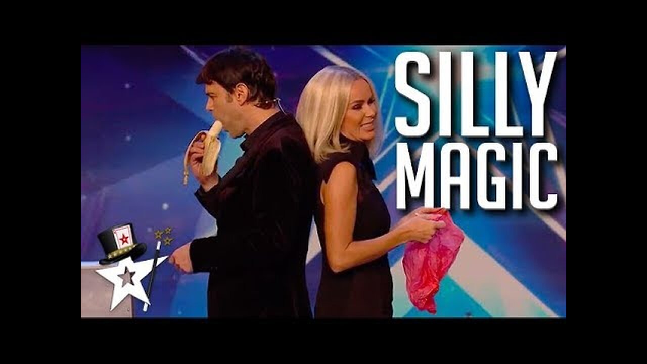 Judges Can't Stop Laughing At This Magician!