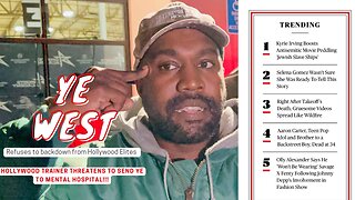 FAMOUS HOLLYWOOD TRAINER THREATENS KAYNE WEST!!!