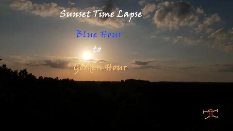 Sunset Time Lapse - Blue Hour to Golden Hour