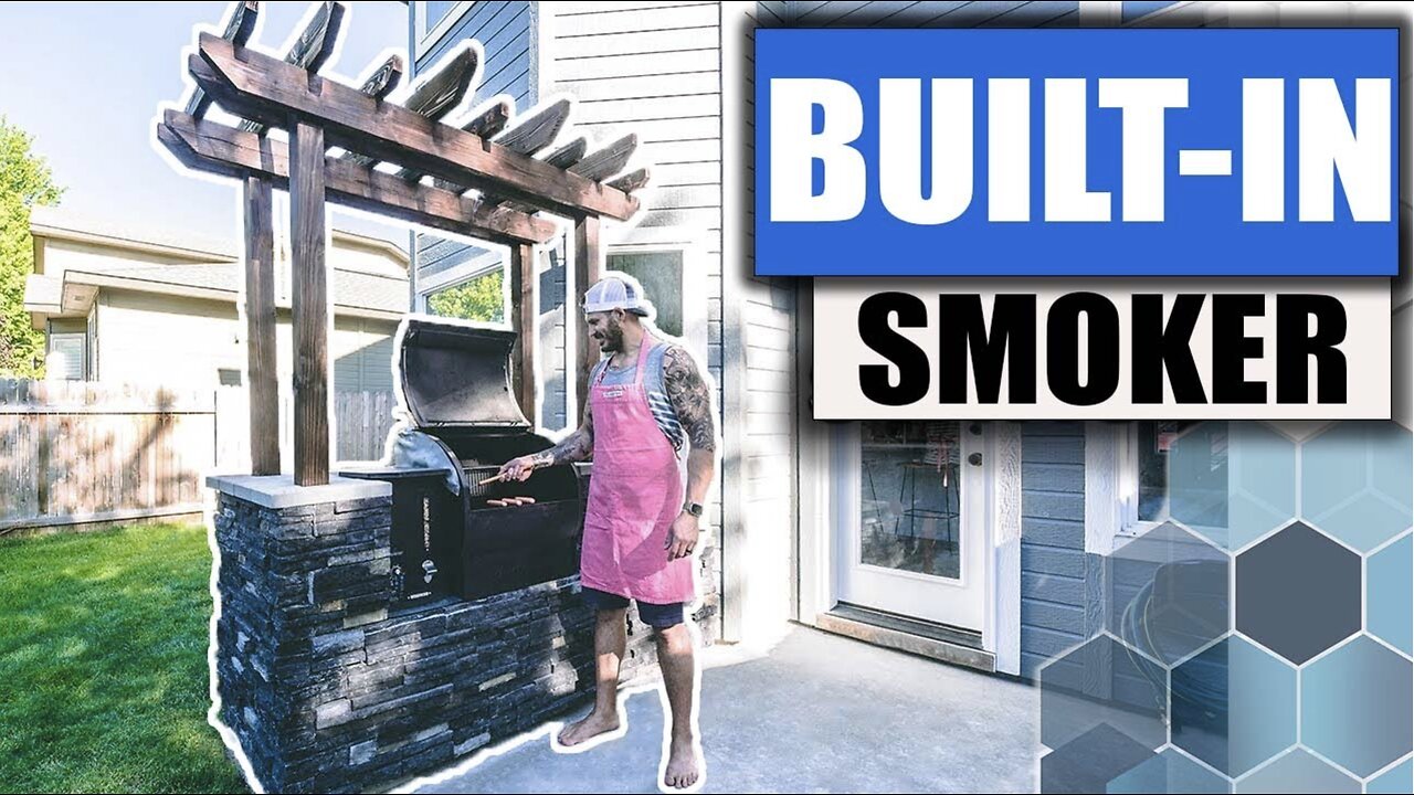 Building An Outdoor Smoker Grill Station