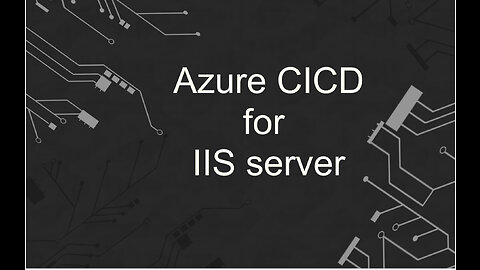 Microsoft Azure Cloud CI CD Pipeline for IIS Server | Azure CI CD pipeline in Hindi