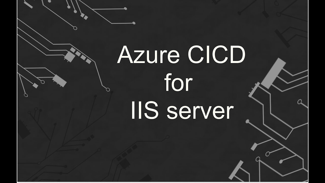 Microsoft Azure Cloud CI CD Pipeline for IIS Server | Azure CI CD pipeline in Hindi