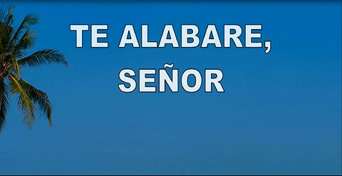 21 - Te alabaré, Señor