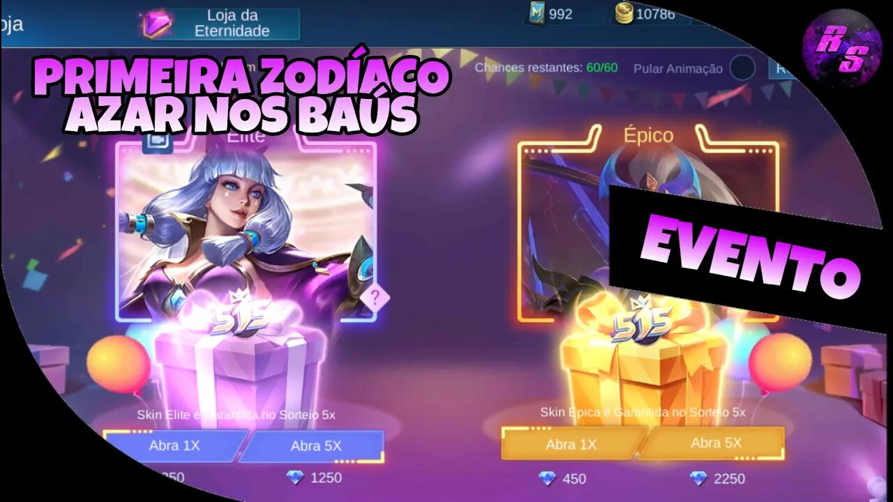 COMO GANHAR SALDO GOOGLE, ABRINDO BAÚS E MINHA PRIMEIRA ZODÍACO | Mobile Legends