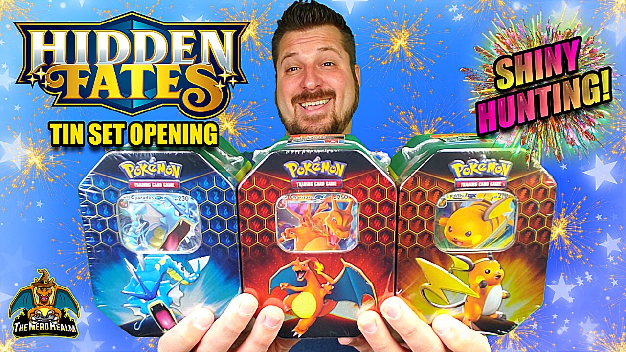 Hidden Fates Tin Set #7 | Shiny Hunting | Pokemon Cards Opening