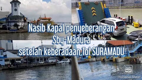 Situasi Terkini‼️KAPAL FERRY, penyeberangan SBY-MDR. #suramadu #tanjungperak #surabaya #madura