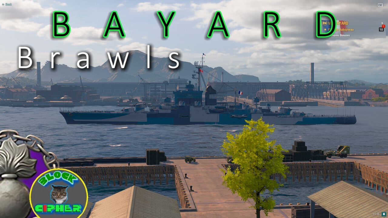 T8 C- Bayard in WoWS |Brawls