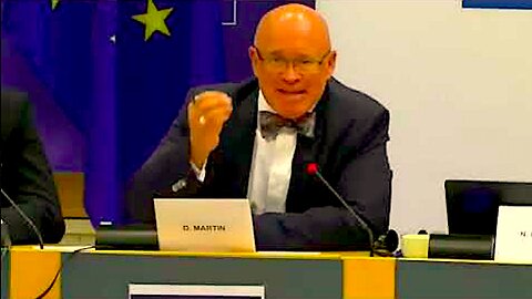 Dr. David Martin || "Millions Killed For Profit - Covid Was State Sponsored Genocide" || To EU Parliament !!