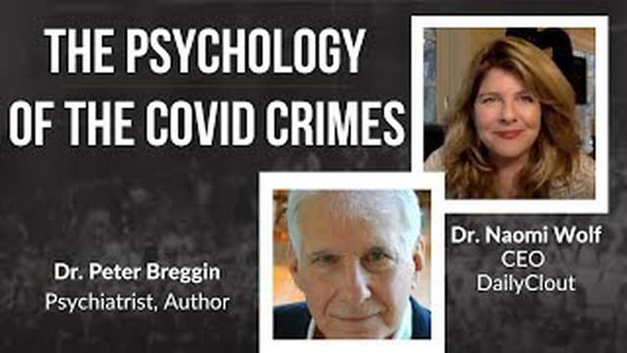 The psychology of the COVID crimes (Nov 7th, 2022)