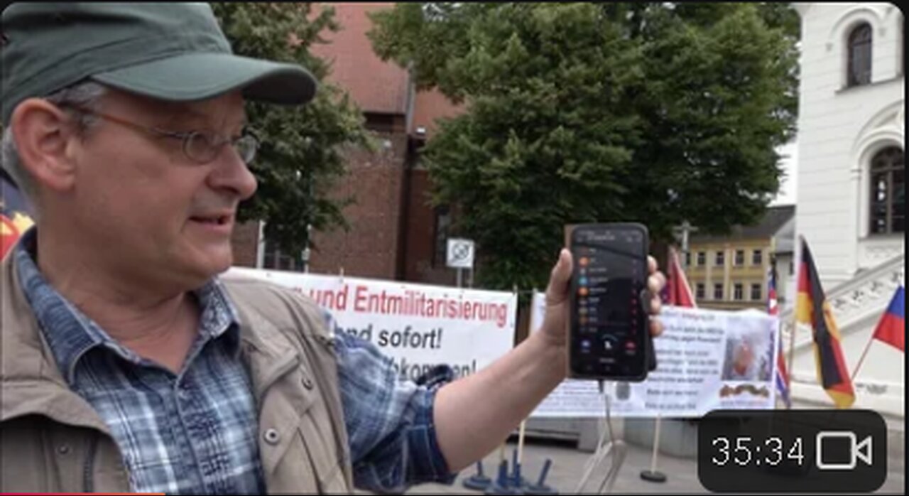 Psychologische Kampfführung zu den BRD- EU- Wahlen! Rüdiger Hoffmann live aus Wittenburg MV!