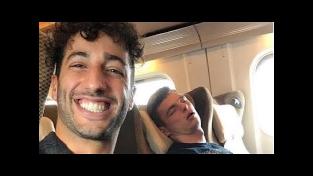 Daniel Ricciardo and Max Verstappen FUNNY MOMENTS