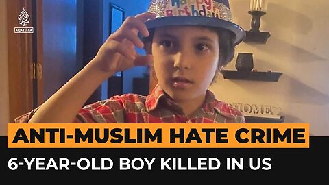 Palestinian-Americans mourn 6-year-old boy killed in suspected hate crime | Al Jazeera Newsfeed