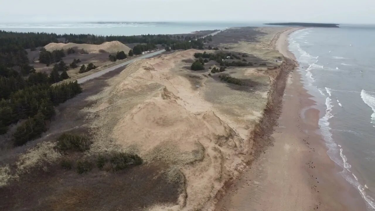 Sand Dunes from Above