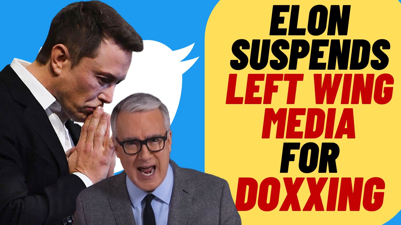 ELON MUSK Suspends Left Wing Journalists For Doxxing