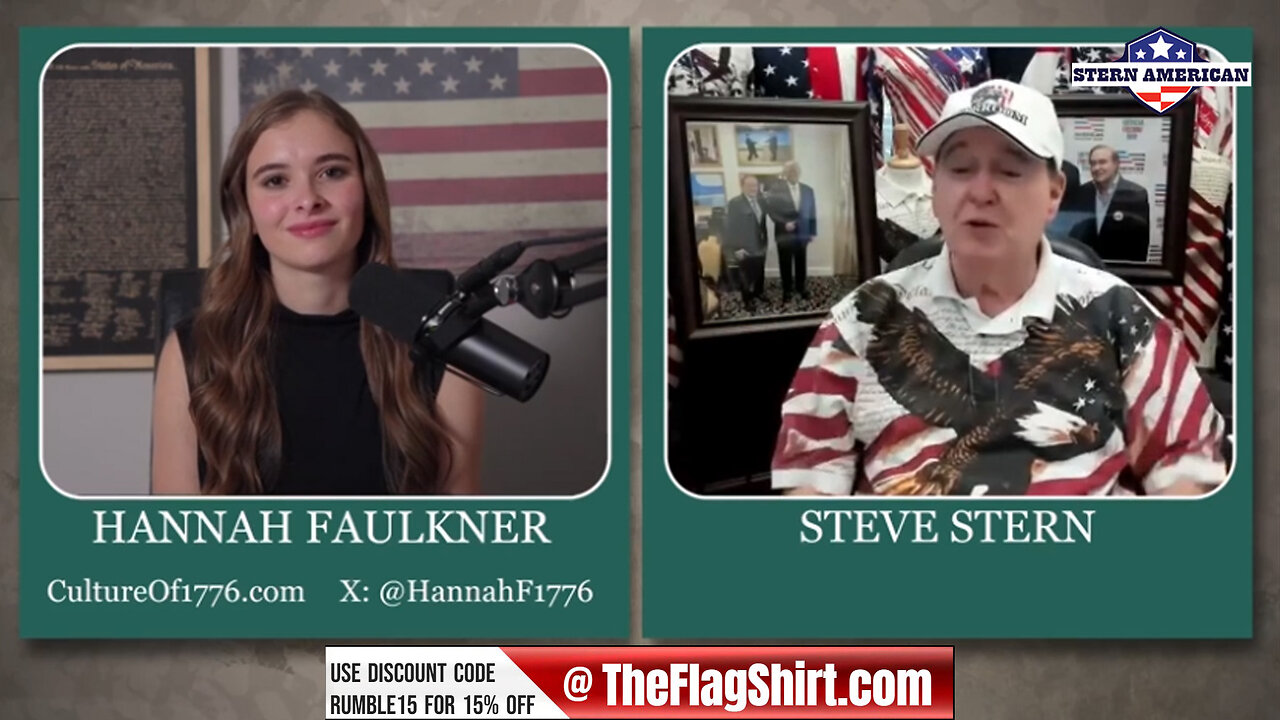 Steve Stern guest on the Hannah Faulkner Show