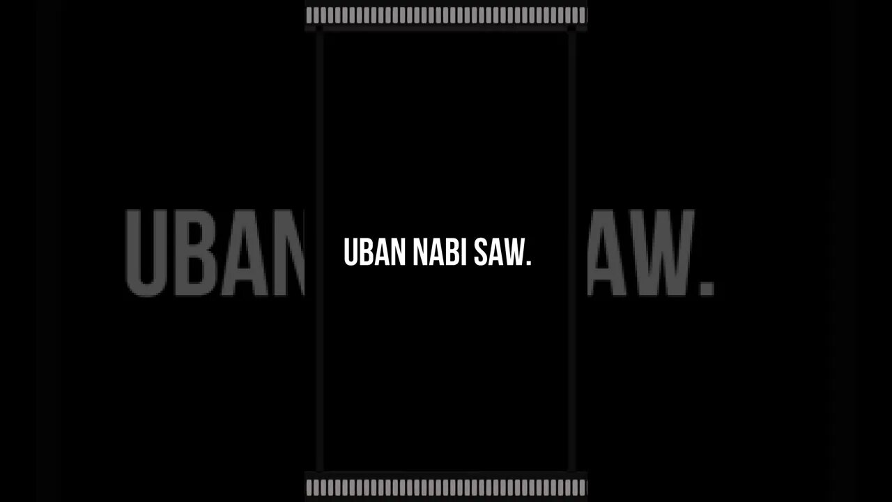 Uban Nabi saw