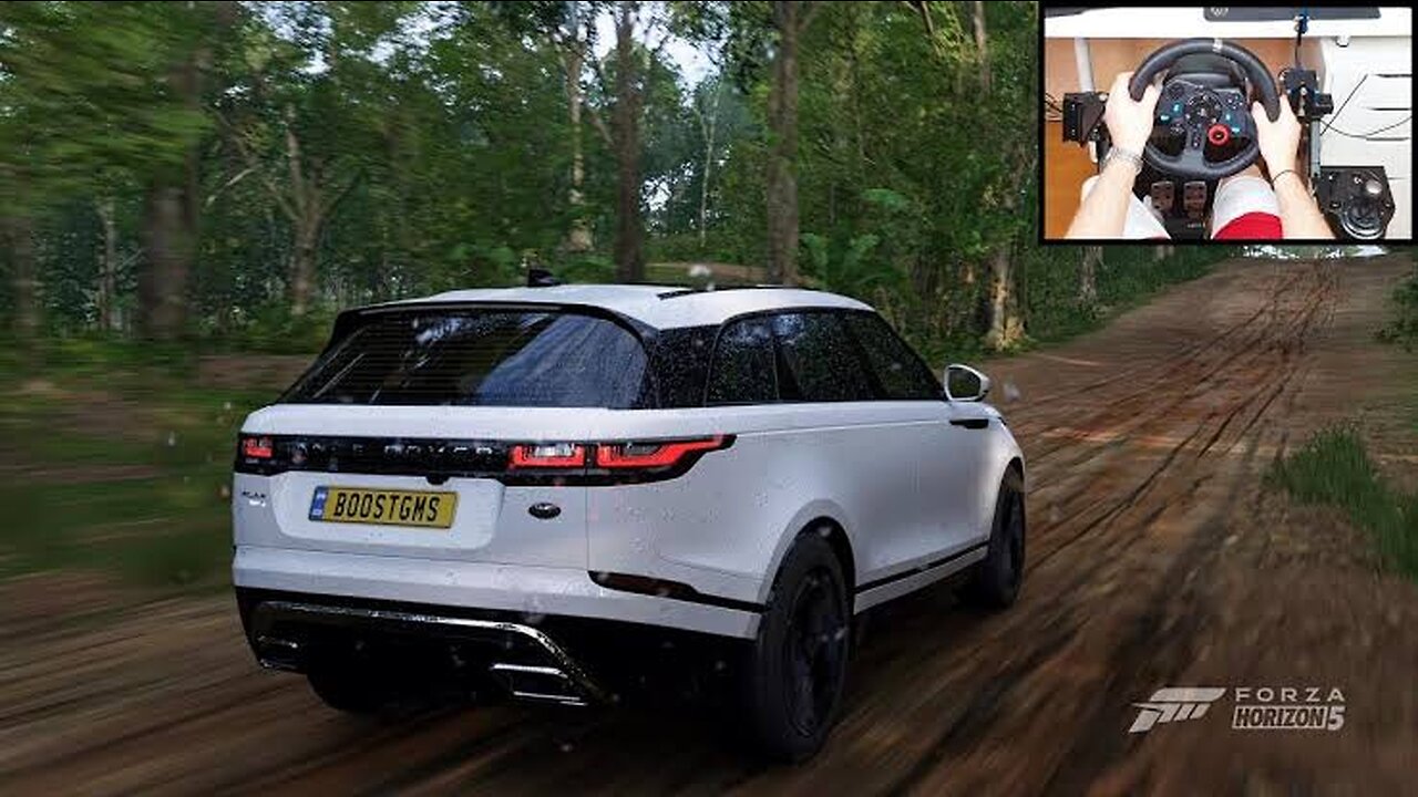 Range Rover Driving | Forza Horizon 5 |Logitech Steering Wheel