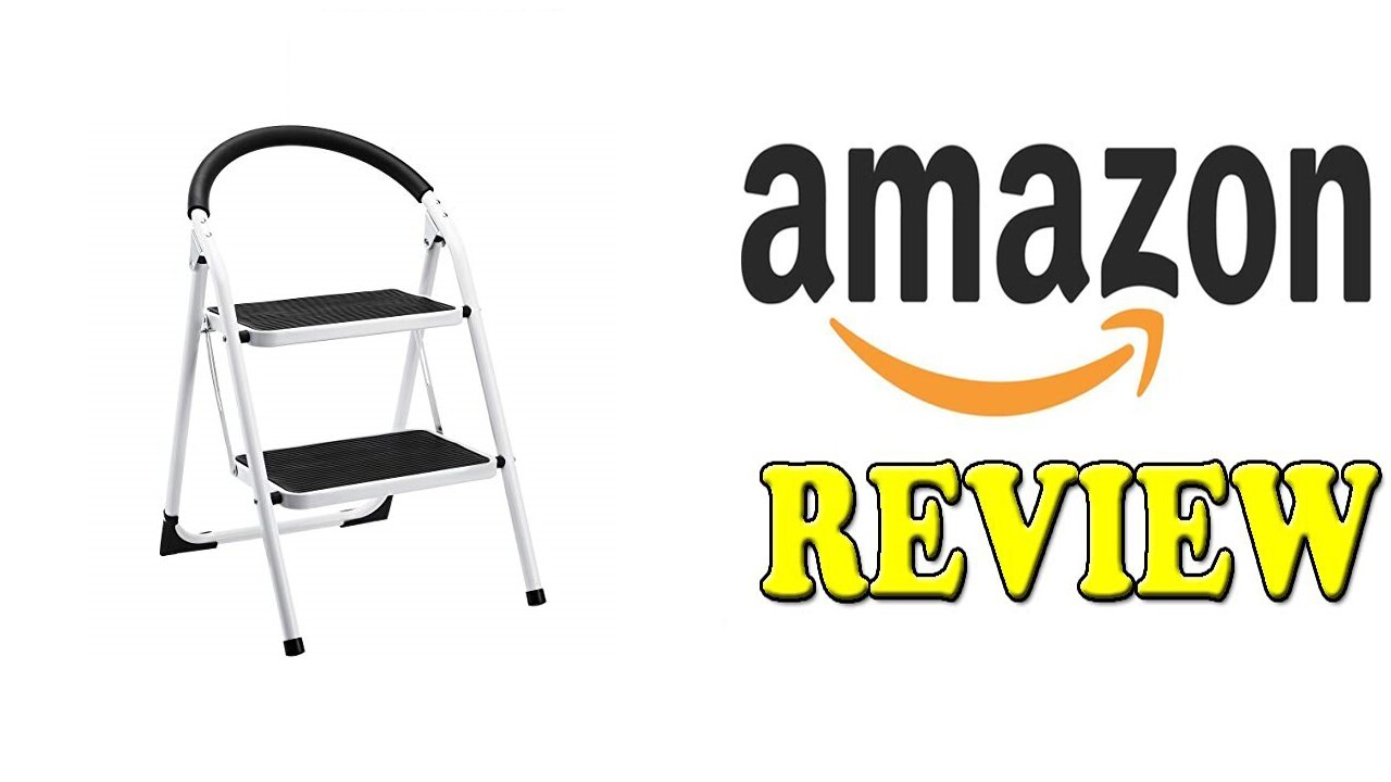 AmazonBasics Step Stool 200 Pound Capacity Review