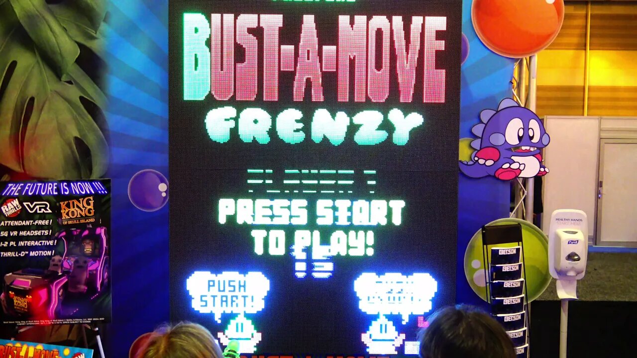 Pop The Bubbles In Bust-A-Move Frenzy (Raw Thrills/Taito)