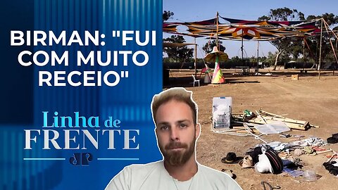 Brasileiro que estava em festa atacada pelo Hamas fala sobre momentos de tensão | LINHA DE FRENTE