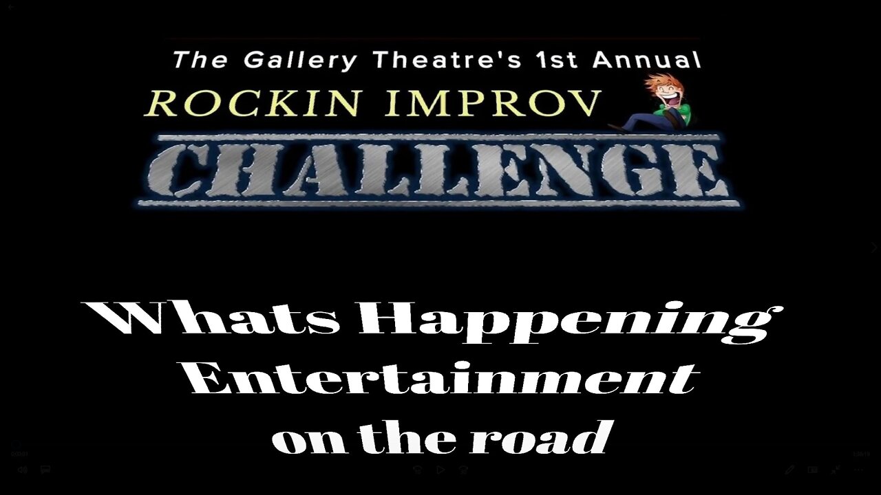 Gallery Theatre Comedy Improv Challenge 2022