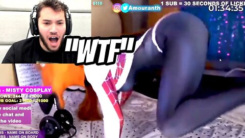 Adin Ross Finds Out Amouranth Horse Video! *WTFFF*