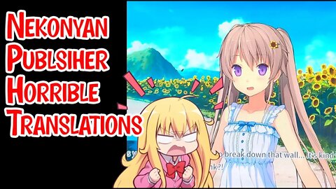 Eroge Publisher Nekonyan Called Out For Horrible translation