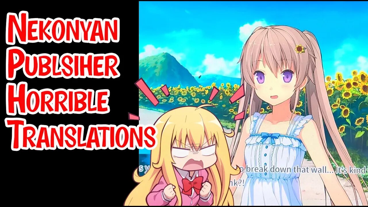 Eroge Publisher Nekonyan Called Out For Horrible translation