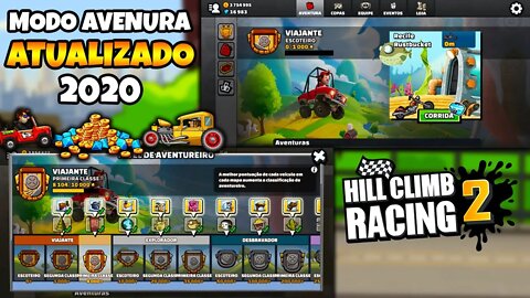 Novo Modo Aventura com Passe de Graça no Hill Climb Racing 2