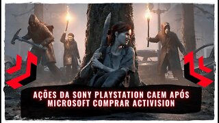 Sony PlayStation Perde Bilhões em Valor de Mercado após Microsoft Comprar Activision Blizzard