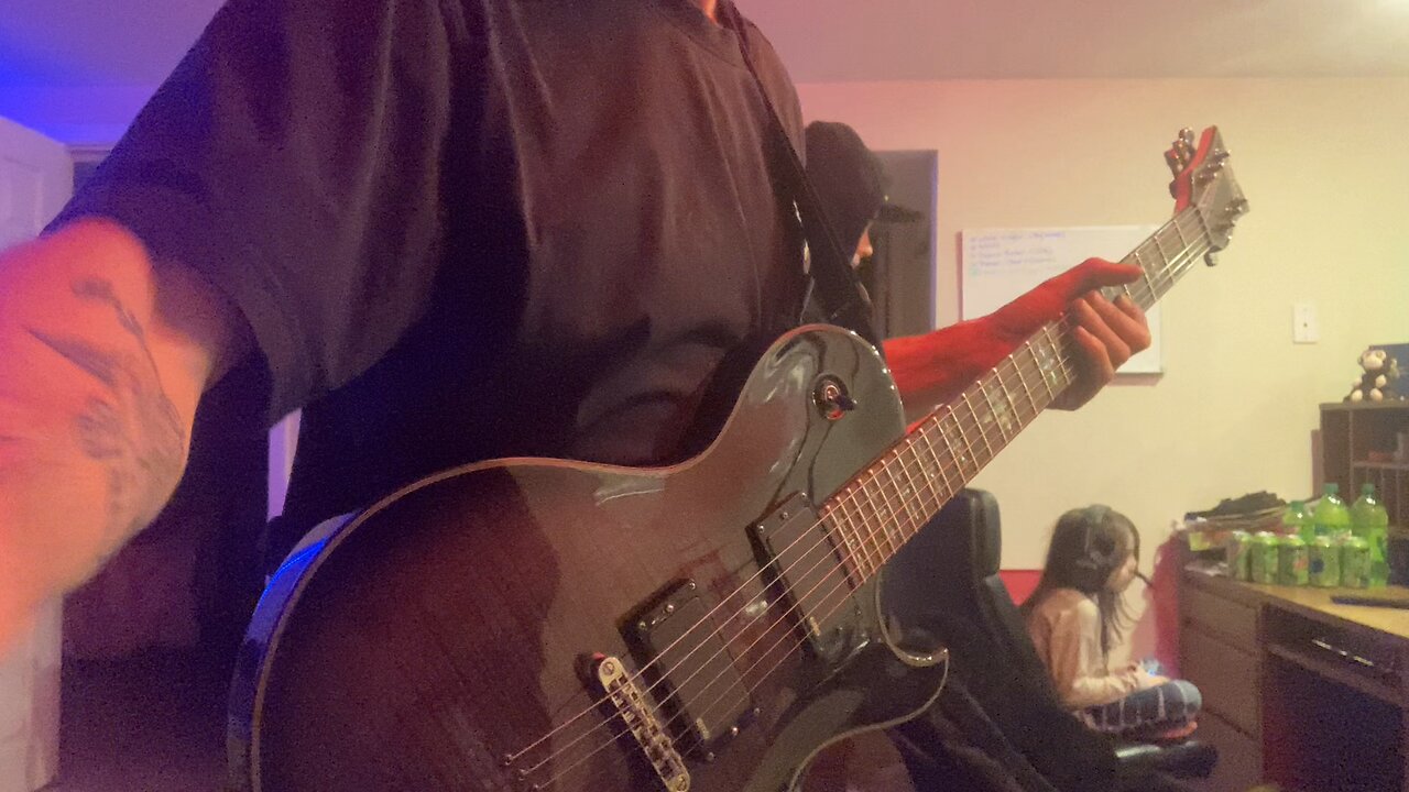 Riffing on Schecter Damien Solo Elite