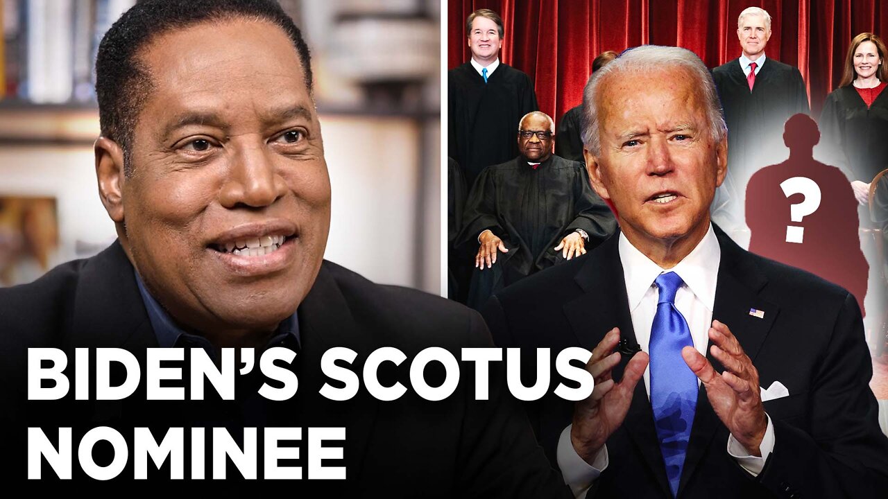 Biden Promises to Appoint a Black Woman to Supreme Court | Larry Elder