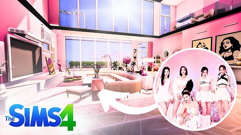 ITZY inspired The Sims 4 Speed Build - part 1