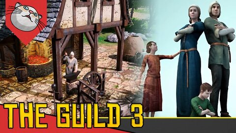 Abra seu NEGÓCIO MEDIEVAL e Suba a NOBREZA - The Guild 3 [Conhecendo o Jogo Gameplay PT-BR]