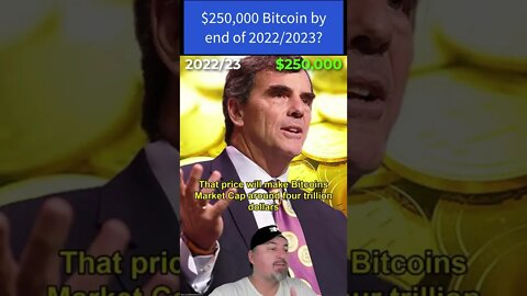 Billionaire Predicts $250,000 Bitcoin Price 😮 #bitcoin