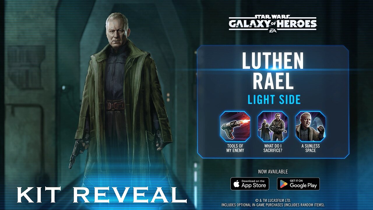 *NEW* Character Inbound: Luthen Rael | Kit Reveal | Essentially 2 Kits, Depending on Leader!