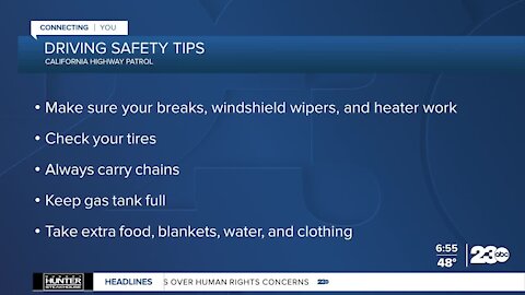 Kern County Winter Storm Watch Tips