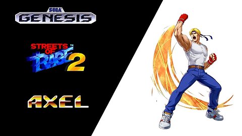 Sega Genesis - Streets of Rage 2 - Axel Stone - Gameplay