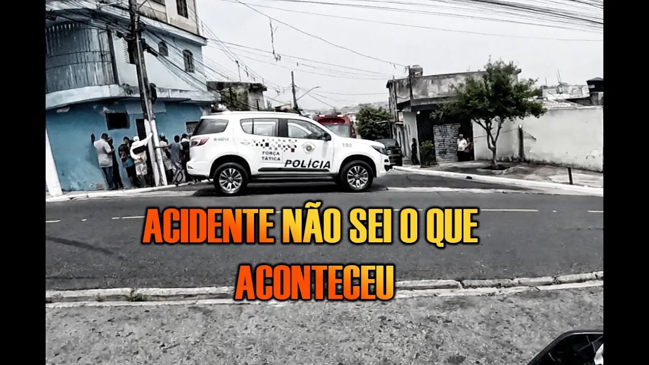 ACIDENTE HOJE NÃO SEI O QUE ACONTECEU 05.10.2023#MOTO#SP#SAOPAULO